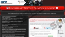 Ihr Internet Service Provider blockiert Virus
